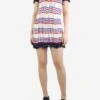 Casablanca Multicoloured Striped Crochet Knit Dress - Size S -The Dress Suite IMG 0028 d0870397 3e96 497c 8c55 283fb1591d42
