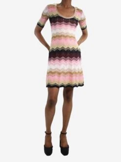 M Missoni Pink Zigzag Pattern Lurex Dress - Size IT 38 7 M Missoni Pink Zigzag Pattern Lurex Dress - Size IT 38 -The Dress Suite IMG 0298 66fdc85e 75b9 46a9 a4de 8c2a59c4a0a6