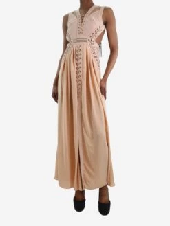 Elisabetta Franchi Pink Open-back Laced Dress - Size IT 38 7 Elisabetta Franchi Pink Open-back Laced Dress - Size IT 38 -The Dress Suite IMG 0305 c9b7d759 452b 4c36 b18b 2f5cb6517427