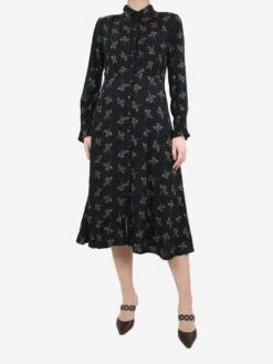 Ba&sh Black Floral Printed Dress - Size UK 12 7 Ba&sh Black Floral Printed Dress - Size UK 12 -The Dress Suite IMG 0643 a9344adf 4800 445f af81 763e6147cba0
