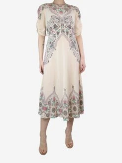 Etro Cream Floral-printed Silk Midi Dress - Size UK 14 7 Etro Cream Floral-printed Silk Midi Dress - Size UK 14 -The Dress Suite IMG 0931 1edbb688 4e1c 4414 9a78 b623f8cc7a31