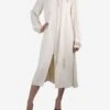 Cream Long-sleeved Buttoned Dress - Size FR 38 -The Dress Suite IMG 1202 c13daf7c fb18 4657 ab63 8226d6a78aad