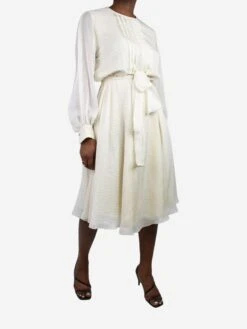 Cream Polka Dot Dress - Size US 12 7 Cream Polka Dot Dress - Size US 12 -The Dress Suite IMG 1880 123517d3 fd0d 4178 a0af 49ea2ffc185b