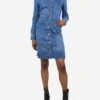 STELLA MCCARTNEY Blue Long-sleeved Denim Shirt Dress - Size IT 38 -The Dress Suite IMG 3801 c6d3b30a 3efc 47b3 a680 9a18e558714c