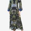 Etro Black Floral Printed Dress - Size IT 46