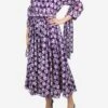 Samantha Sung Purple Floral Printed Shirt Dress - Size US 10 1 Samantha Sung Purple Floral Printed Shirt Dress - Size US 10 -The Dress Suite IMG 4619 9cc5a01d b017 438b 800b c1bf7a884979