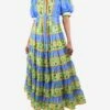 Blue Puff-sleeved Floral Printed Tiered Midi Dress - Size UK 6 1 Blue Puff-sleeved Floral Printed Tiered Midi Dress - Size UK 6 -The Dress Suite IMG 4766 32b16bfc 7f2c 4782 a2a2 b3dbcc754f87