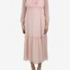 CLAUDIE PIERLOT Pink Ruffled Midi Dress - Size FR 36 2 CLAUDIE PIERLOT Pink Ruffled Midi Dress - Size FR 36 -The Dress Suite IMG 4807 2591919b 3e63 4fb8 8df5 8520d07c8e95