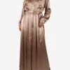 Neutral Belted Plissé-satin Maxi Shirt Dress - Size M 2 Neutral Belted Plissé-satin Maxi Shirt Dress - Size M -The Dress Suite IMG 5092 5d0377f1 219a 4928 8cf6 a03c091a7b53