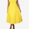 Oscar De La Renta Yellow Sleeveless Knot Dress - Size UK 14 2 Oscar De La Renta Yellow Sleeveless Knot Dress - Size UK 14 -The Dress Suite IMG 5264 9fdb5c30 a54c 4ff8 a241 8bbde129638c