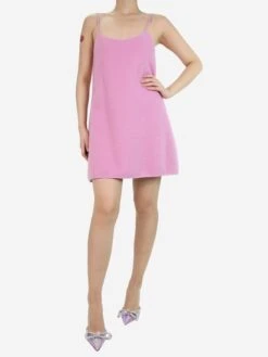 MSGM Pink Sleeveless Wool Dress - Size UK 8 7 MSGM Pink Sleeveless Wool Dress - Size UK 8 -The Dress Suite IMG 5432 00cc28ea e7c5 482a a6ea a21aab267054