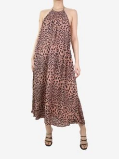 Zimmermann Pink Animal Print Halterneck Dress - Size UK 8 7 Zimmermann Pink Animal Print Halterneck Dress - Size UK 8 -The Dress Suite IMG 5435 95139bab f22b 497b b0c3 aad8b9923224