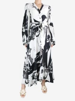Loewe Black And White All-over Printed Dress - Size UK 8 7 Loewe Black And White All-over Printed Dress - Size UK 8 -The Dress Suite IMG 5864 09d0b6f3 362a 4ef0 b1ed e0e364348dda