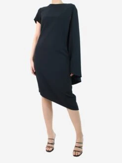 Black Asymmetrical Dress - Size UK 12 -The Dress Suite IMG 5918 3bd69c26 52e8 4456 b6e3 05e6554b87a5