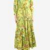 Yellow Belted Floral Printed Dress - Size UK 10 -The Dress Suite IMG 6067 1fafdb18 592a 46bd 8c3c bbb59db38111