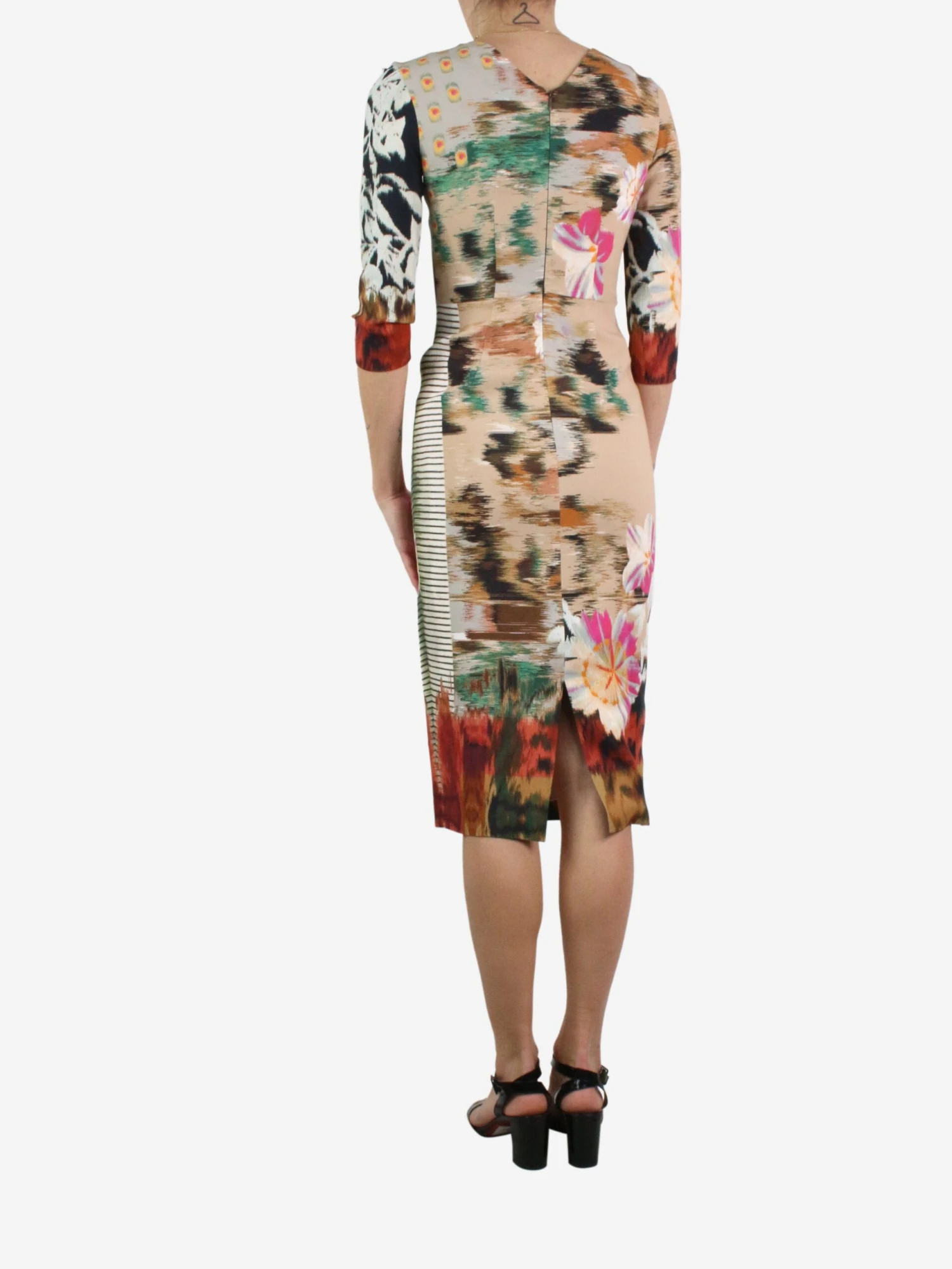Etro Multicoloured Printed Fitted Dress - Size IT 40 3 Etro Multicoloured Printed Fitted Dress - Size IT 40 - Image 2