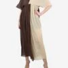 Masscob Brown And Yellow Two-tone Dress - Size M/L -The Dress Suite IMG 6288 0fec9093 56c9 40e1 bde5 fdd9f6ba6176