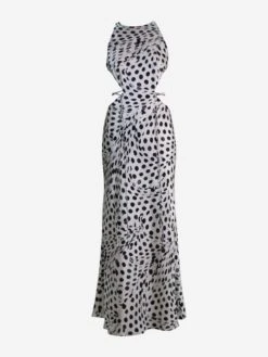 White Sleeveless Cutout Polka Dot Dress - Size US 2 11 White Sleeveless Cutout Polka Dot Dress - Size US 2 -The Dress Suite IMG 6645 4fa90c3f 4ef5 417a a3ca 77a3c7648845