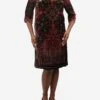 Etro Burgundy Floral Printed Velvet Dress - Size IT 44 -The Dress Suite IMG 7212 97fd6a93 9522 4825 930b 157bc82d9c5f
