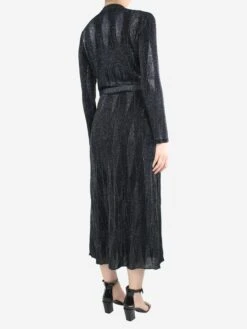 Chanel Black Sparkly Buttoned Midi Dress - Size UK 12 -The Dress Suite IMG 7230 0b702ede 005a 41de 940a deee9b4c2eda