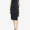 Helmut Lang Black Sleeveless Gathered Midi Dress - Size UK 12 -The Dress Suite IMG 7247 55b3013b fd33 4f6d 86b5 80dfbd8b6a7a