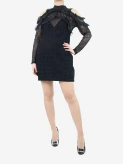 SELF PORTRAIT Black Broderie Anglaise Dress - Size UK 12 7 SELF PORTRAIT Black Broderie Anglaise Dress - Size UK 12 -The Dress Suite IMG 7339 3e7db75e a0b6 4b56 b366 89a1b48b23b6