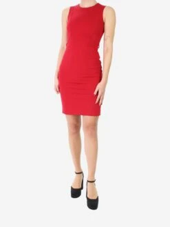Gucci Red Sleeveless Dress - Size XS -The Dress Suite IMG 7450 4606cd08 fb69 42f9 89a4 bb85ac86539e