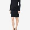 Joseph Black Draped V-neck Dress - Size UK 12 2 Joseph Black Draped V-neck Dress - Size UK 12 -The Dress Suite IMG 7558 e5f998a3 088c 4812 abc3 c4646b88fcb8