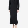 Norma Kamali Black Lapel V-neck Dress - Size M -The Dress Suite IMG 7561 98ee025e ab9e 4128 b0e4 b361a4ae4c1c