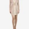 Missoni Cream And Pink Knitted Dress With Belt - Size UK 6 -The Dress Suite IMG 7790 f8cedb64 01ed 4032 86fc 824228344985