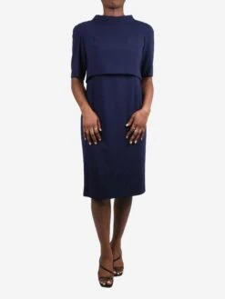 Navy Formal Dress - Size UK 14 -The Dress Suite IMG 8636 8ceea21a 3945 4071 b4a3 3174cc42a898