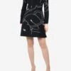 Valentino Black Wildcat Jacquard Dress - Size M -The Dress Suite IMG 8688 11e390b5 fe74 4cdc b649 397101762ff9