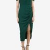 SELF PORTRAIT Green Off-shoulders Ruched Dress - Size UK 12 2 SELF PORTRAIT Green Off-shoulders Ruched Dress - Size UK 12 -The Dress Suite IMG 8846 1c4ab319 69d8 4c33 b5e4 8e65e28bffb7