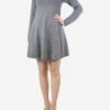 Grey Cashmere Flared Dress - Size S 1 Grey Cashmere Flared Dress - Size S -The Dress Suite IMG 9077 341b1cbd 5d47 4b0f b9f3 89554904c523