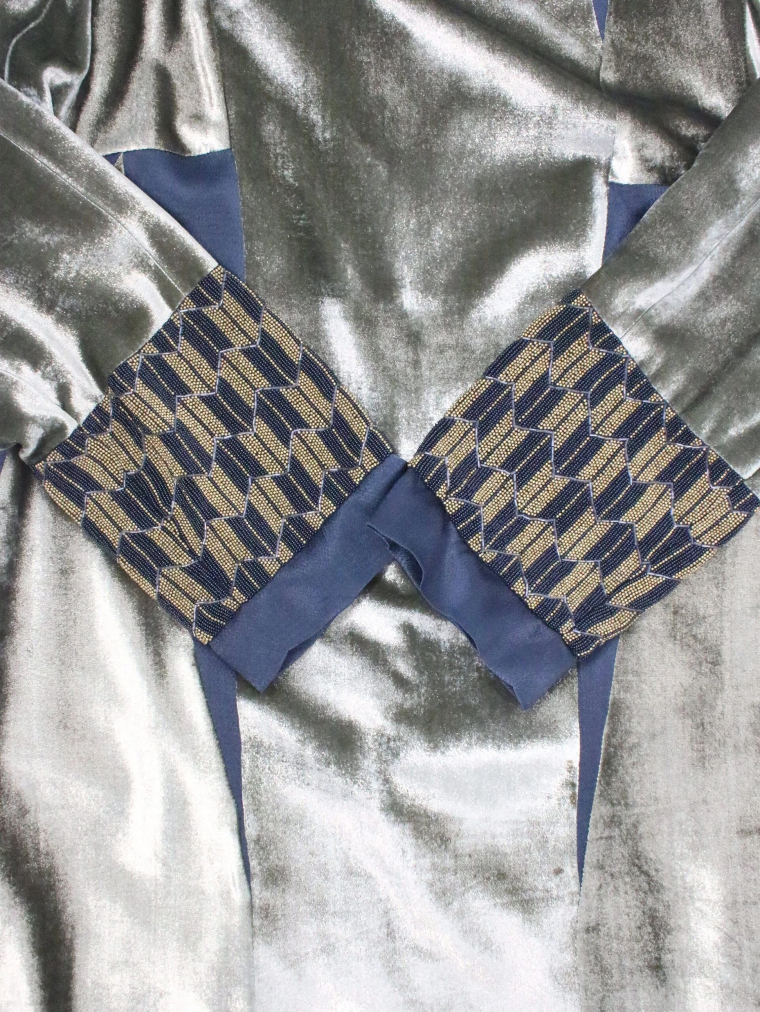 Etro Gold Beats Sleeve Detail Dress - Size UK 12 6 Etro Gold Beats Sleeve Detail Dress - Size UK 12 - Image 4