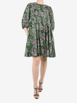 Green Floral Printed Dress - Size UK 12 7 Green Floral Printed Dress - Size UK 12 -The Dress Suite IMG 9507 748d30f4 38d8 4528 a7f5 21fde46f1373