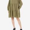 Samsoe Samsoe Khaki Margo Shirt Dress - Size S -The Dress Suite IMG 9630 7b8e43f0 f93d 4fb9 a3d5 b86653b2470d