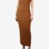 Toteme Rust Brown Ribbed Tank Dress - Size L 2 Toteme Rust Brown Ribbed Tank Dress - Size L -The Dress Suite IMG 9775 4297468a c63f 4587 97bb ccc9263daa4a