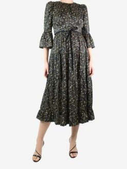 Black Floral Printed Dress - Size UK 8 7 Black Floral Printed Dress - Size UK 8 -The Dress Suite IMG 9812 a5125fa5 f71b 451d bed1 70768ce046fd