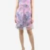 CARVEN Purple Sleeveless Floral Dress - Size UK 8 2 CARVEN Purple Sleeveless Floral Dress - Size UK 8 -The Dress Suite IMG 9890 bc4b732b c586 40a0 b508 a93371b99a75
