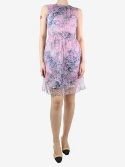 CARVEN Purple Sleeveless Floral Dress - Size UK 8 7 CARVEN Purple Sleeveless Floral Dress - Size UK 8 -The Dress Suite IMG 9891 52b92e2a f17b 49ed 904c 0dd29ee23c99