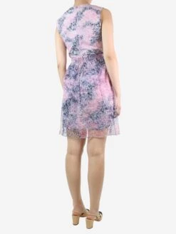 CARVEN Purple Sleeveless Floral Dress - Size UK 8 6 CARVEN Purple Sleeveless Floral Dress - Size UK 8 -The Dress Suite IMG 9892 81505236 6ad7 4e36 90e2 14522102772f