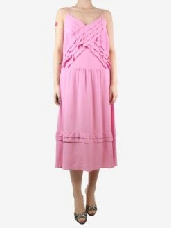 Pink Slip Dress - Size UK 8 -The Dress Suite IMG 9913 de3935be 7e97 4ee8 a789 c9941c5bb638