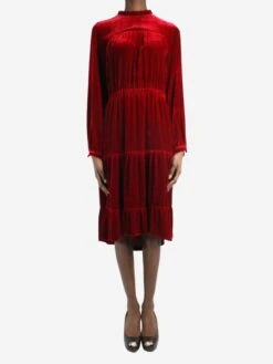 Red Velvet Dress - Size IT 42 7 Red Velvet Dress - Size IT 42 -The Dress Suite IMG 9940 772b2b43 9784 4a1b 9fbf 1f5d54d879c2