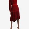 Red Velvet Dress - Size IT 42 -The Dress Suite IMG 9941 51cc1dad 73d3 4e86 a6d2 60bbfd6e9124
