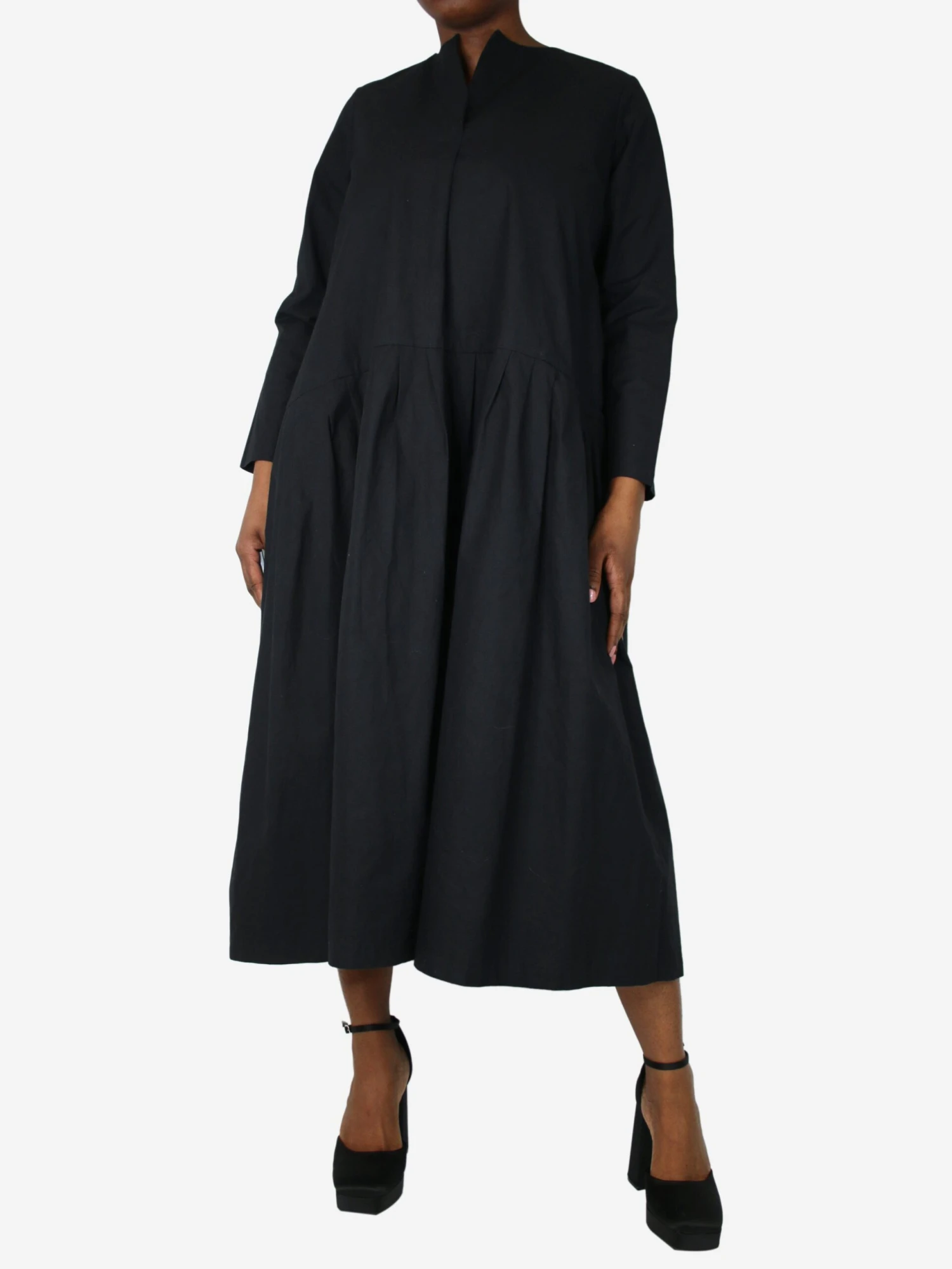 Black Cotton Dress - Size M 3 Black Cotton Dress - Size M