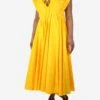 TOVE Orange Sleeveless Cotton Dress - Size UK 10 -The Dress Suite IMG 9964 d355fd4d f975 4a8c b68c 6f115b45ffde