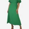 Green Halterneck Crepe Dress - Size -The Dress Suite IMG 9968 42078136 5937 4d10 b31d e3015f4c3433