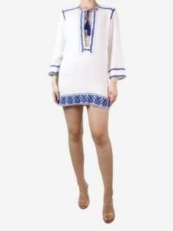 Isabel Marant Etoile White Embroidered Kaftan Dress - Size UK 10 7 Isabel Marant Etoile White Embroidered Kaftan Dress - Size UK 10 -The Dress Suite IMG 9979 bb0ad38c 2403 4257 8855 4ff46bab2116